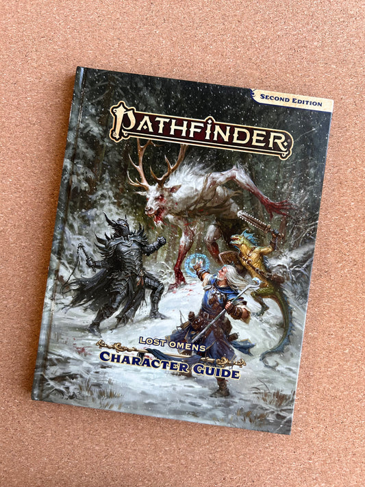 Pathfinder Second Edition - Lost Omens Character Guide - Paizo Hardcover (2019)