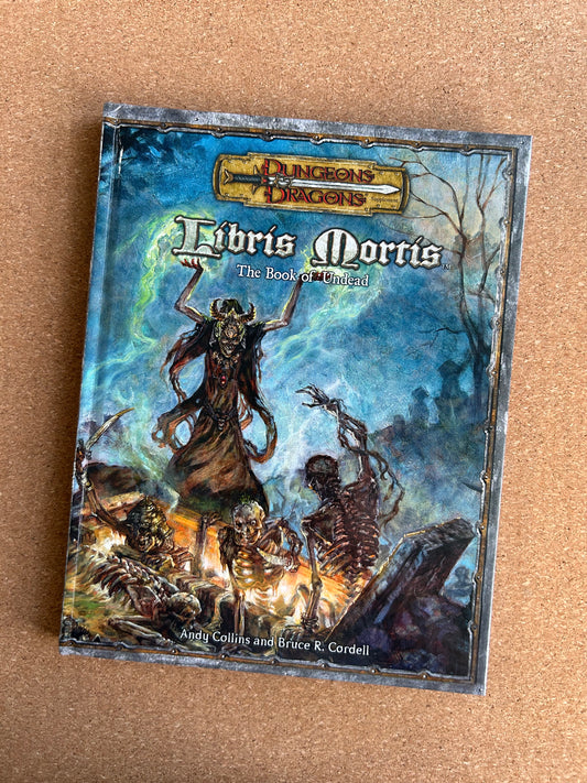 Dungeons & Dragons 3.0/3.5 - Libris Mortis - WOTC Hardcover (2004)