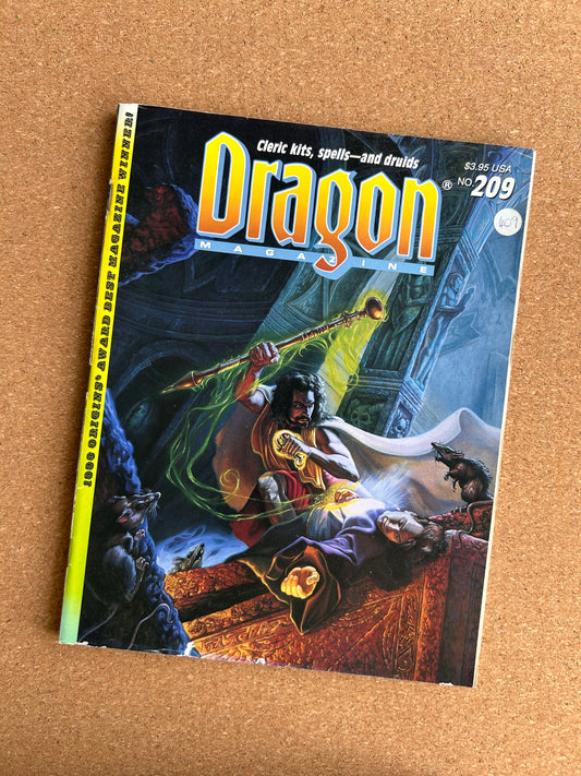 Dragon Magazine Issue #209 - TSR Magazine (September, 1994)
