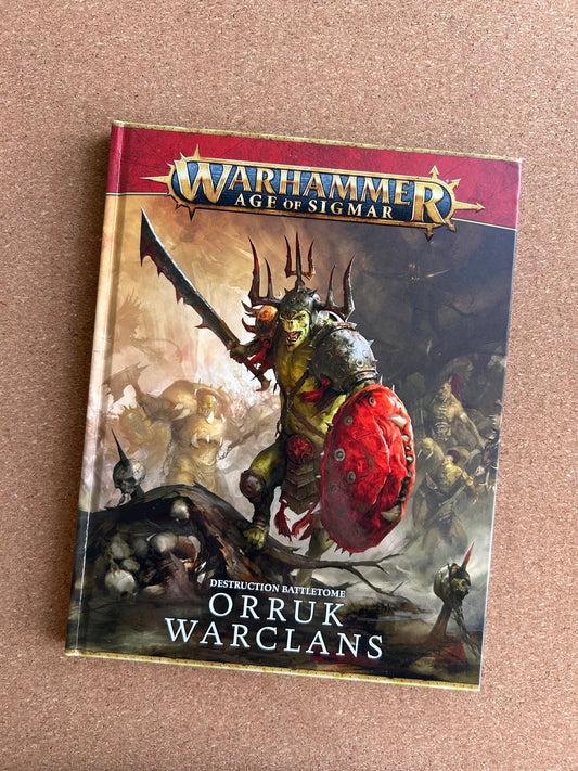 Warhammer Age of Sigmar 3rd Edition - Destruction Battletome Orruk Warclans - Hardcover (2021)