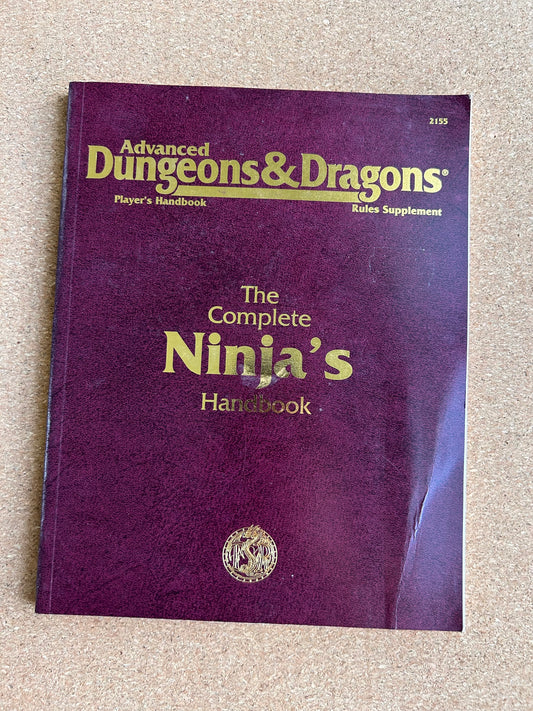 Advanced Dungeons & Dragons - The Complete Ninja’s Handbook - TSR2155 - Paperback (1995)