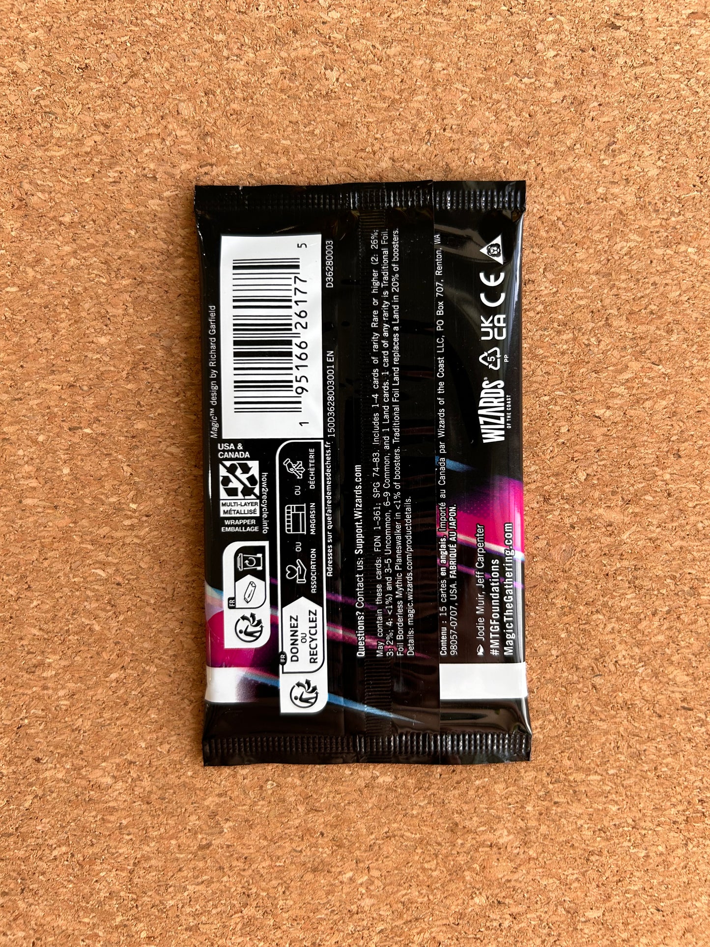 Magic The Gathering Foundations Play Booster Pack