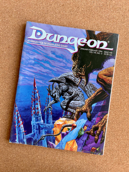 Dungeon Magazine Issue #45 - TSR Magazine (JAN/FEB, 1994)