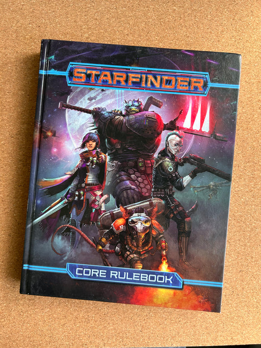 Starfinder Core Rulebook - Paizo PZO7101 Hardcover (2017)