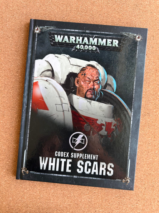 Warhammer 40K 8th Edition - White Scars Codex Supplement - Games Workshop Hardcover (2019)