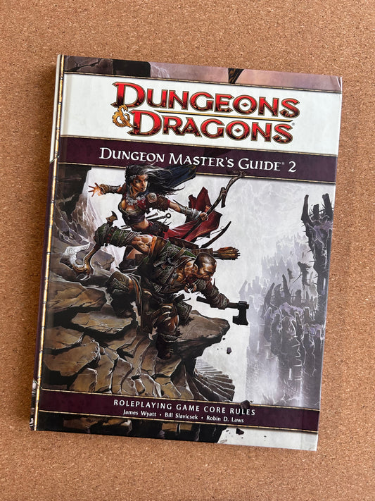 Dungeons & Dragons 4th Edition - Dungeon Master’s Guide 2 - WOTC Hardcover (2009)