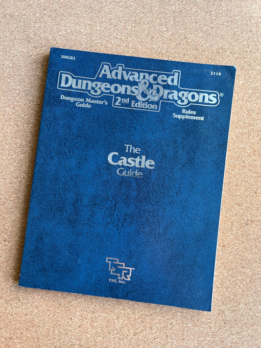Advanced Dungeons & Dragons Rules Supplement - The Castle Guide - DMGR2 TSR2114 - Paperback (1990)