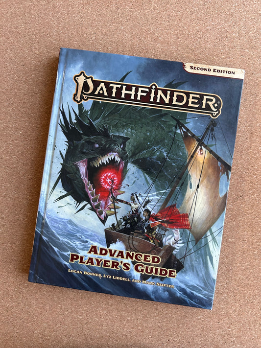 Pathfinder Second Edition - Advanced Player’s Guide - Paizo Hardcover (2019)