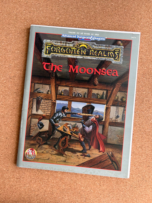 Advanced Dungeons & Dragons Forgotten Realms Accessory - The Moonsea - TSR9474 - Paperback (1995)