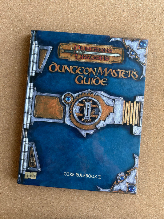 Dungeons & Dragons 3.0/3.5 - Dungeon Master’s Guide Core Rulebook II - WOTC Hardcover (2000)