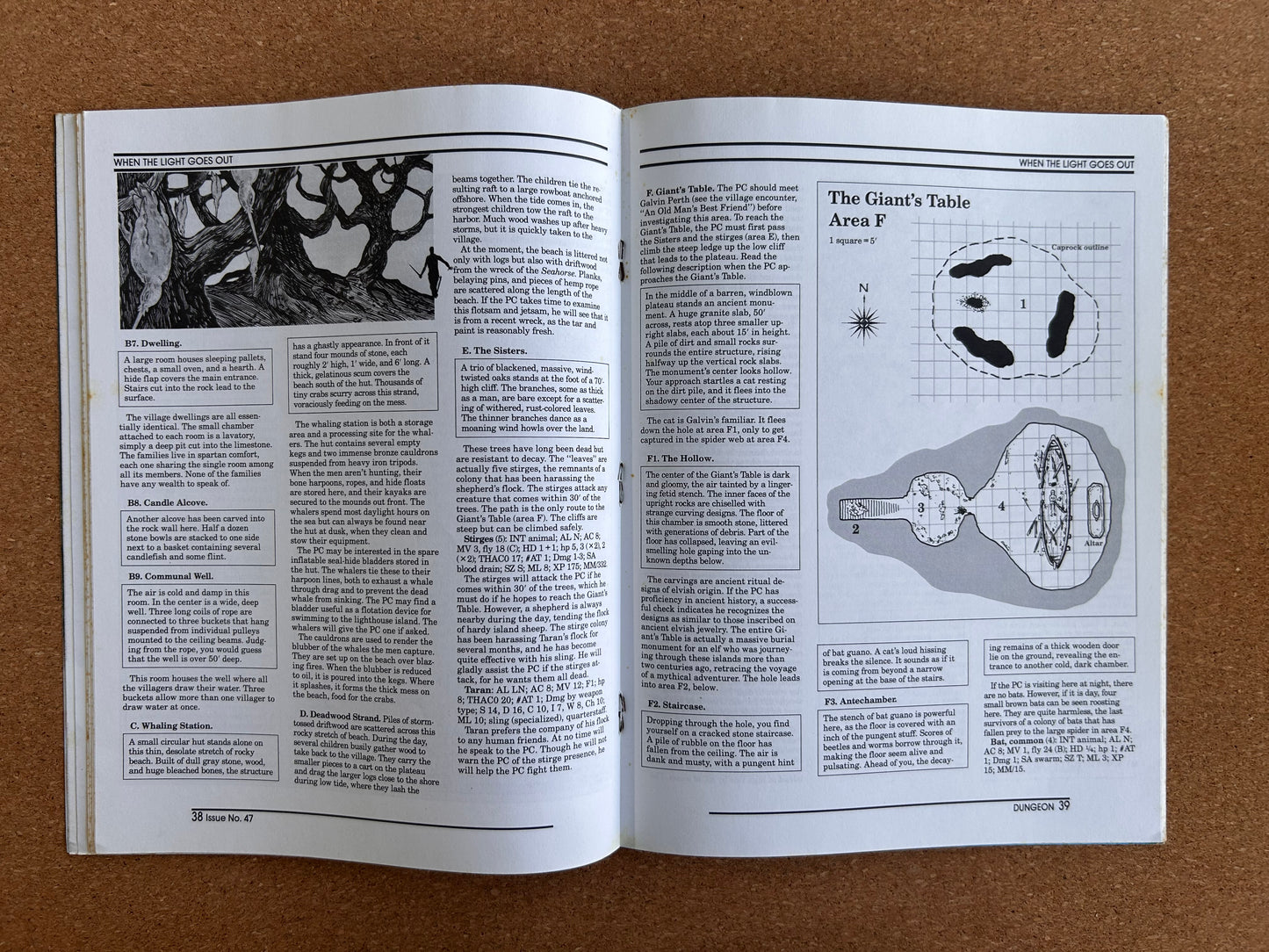 Dungeon Magazine Issue #47 - TSR Magazine (May/June 1994)