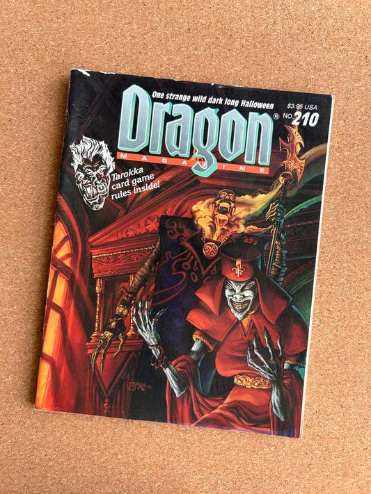 Dragon Magazine Issue #210 - TSR Magazine (October, 1994)