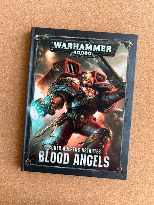 Warhammer 40K 8th Edition - Blood Angels Codex - Games Workshop Hardcover (2017)