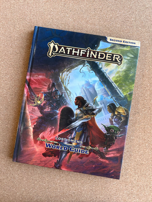 Pathfinder Second Edition - Lost Omens World Guide - Paizo Hardcover (2019)