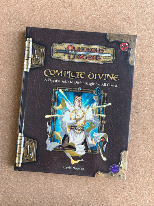Dungeons & Dragons 3.0/3.5 - Complete Divine - WOTC Hardcover (2004)