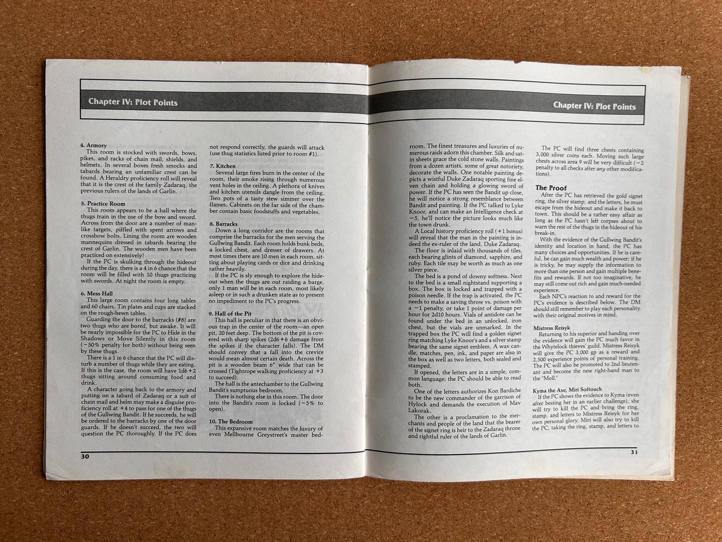 Advanced Dungeons & Dragons - Thief’s Challenge - TSR9420 HHQ2 - Paperback (1993)