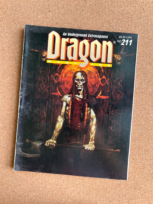 Dragon Magazine Issue #211 - TSR Magazine (November, 1994)