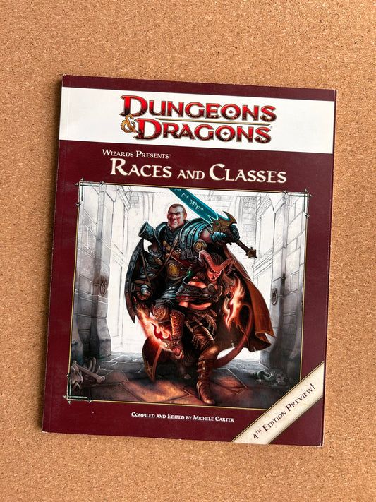 Dungeons & Dragons 4th Edition Preview - Wizards and Classes - WOTC Paperback (2007)