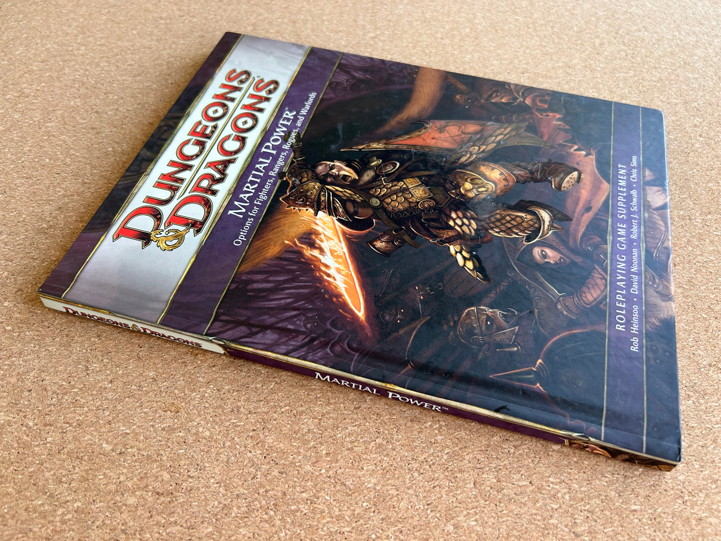 Dungeons & Dragons 4th Edition - Martial Power - WOTC Hardcover (2008)