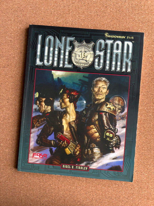 Shadowrun Second Edition - Lone Star 7115 - FASA Paperback (1994)