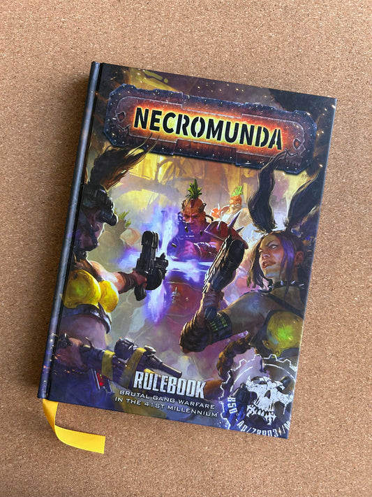 Warhammer 40K - Necromunda Core Rulebook - Games Workshop Hardcover (2018)