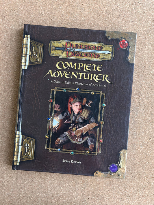 Dungeons & Dragons 3.0/3.5 - Complete Adventurer - WOTC Hardcover (2005)