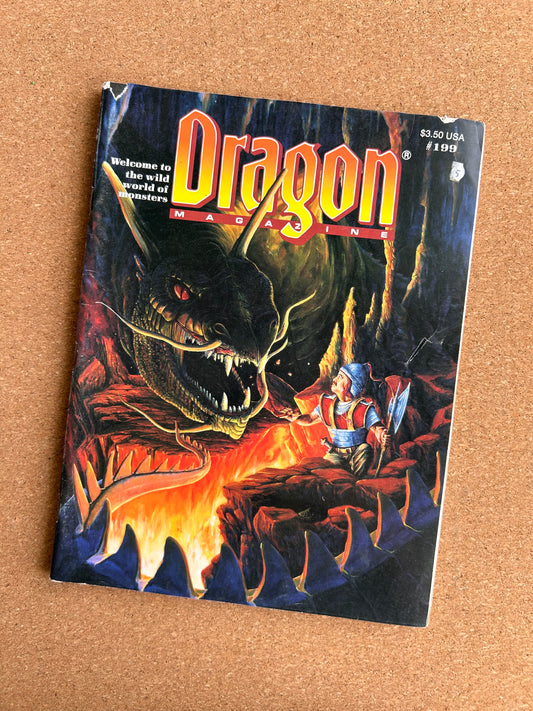 Dragon Magazine Issue #199 - TSR Magazine (November, 1993)