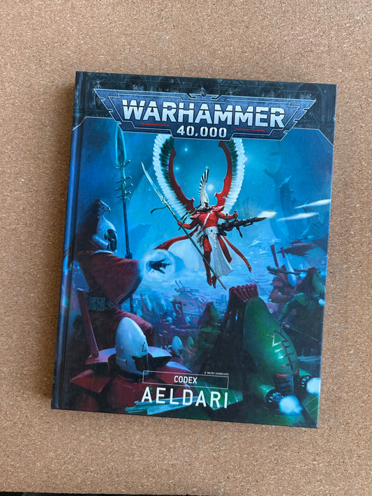 Warhammer 40K 9th Edition - Aeldari Codex - Hardcover (2022)