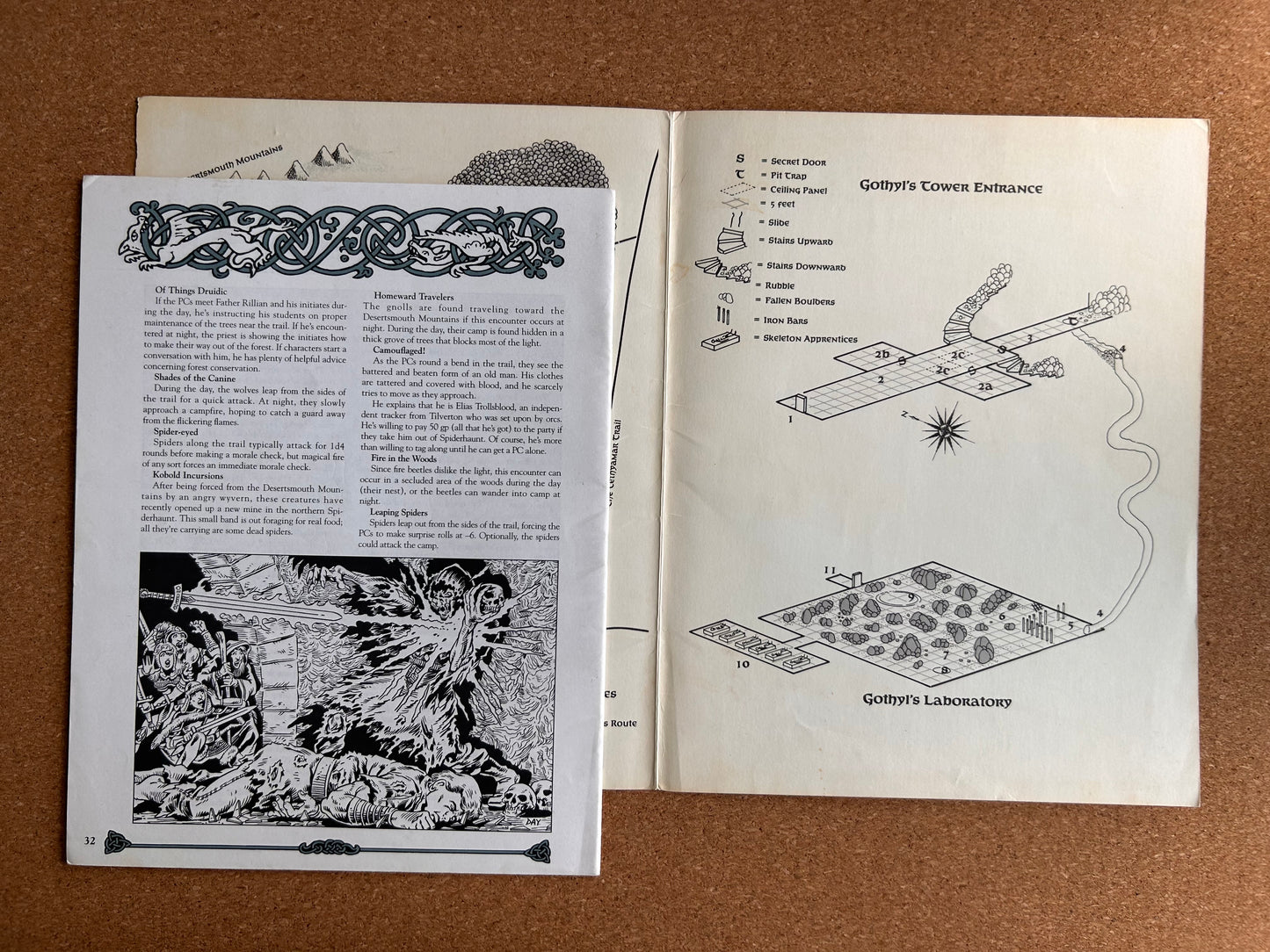Advanced Dungeons & Dragons Forgotten Realms Adventure - The Secret of Spiderhaunt - TSR9485 - Paperback (1995)