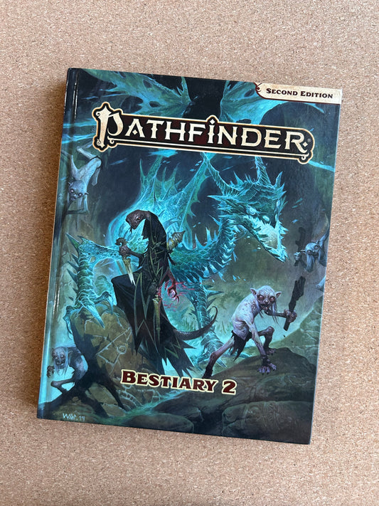 Pathfinder Second Edition - Bestiary 2 - Paizo Hardcover (2020)