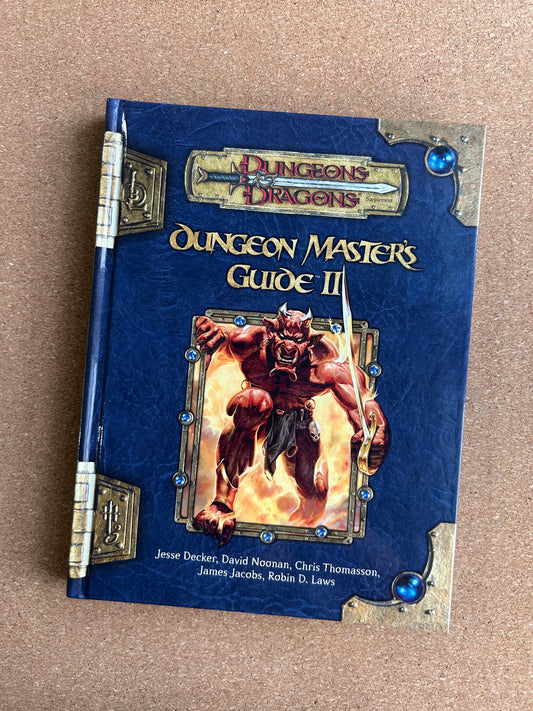 Dungeons & Dragons 3.0/3.5 - Dungeon Master’s Guide II - WOTC Hardcover (2005)