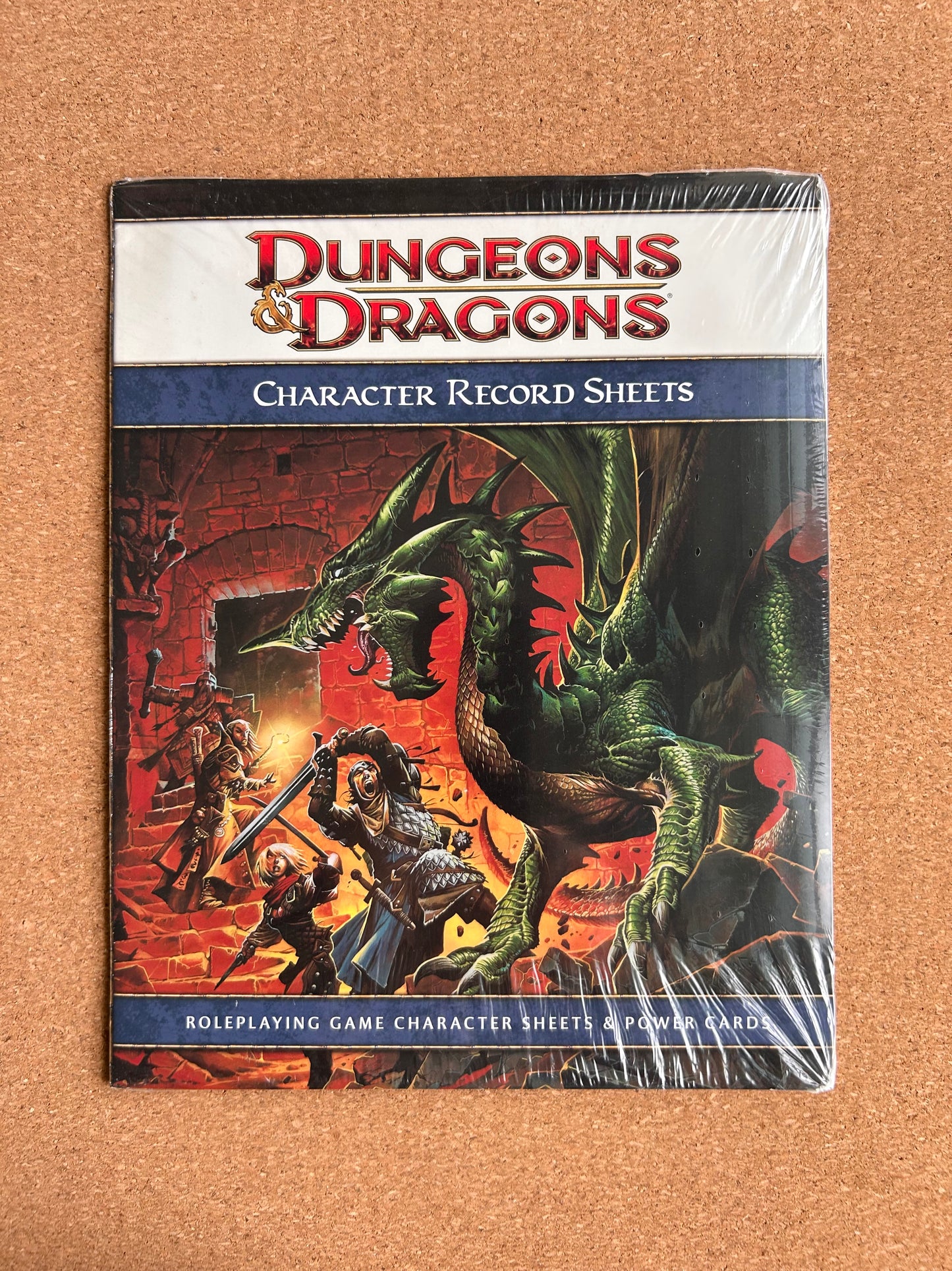 Dungeons & Dragons 4th Edition - Character Record Sheets - WOTC (2008)