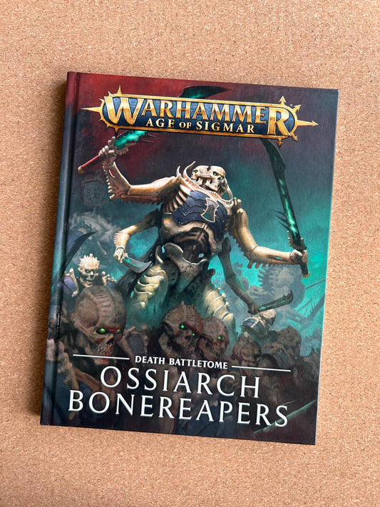 Warhammer Age of Sigmar 2nd Edition - Death Battletome Ossiarch Bonereapers - Hardcover (2019)