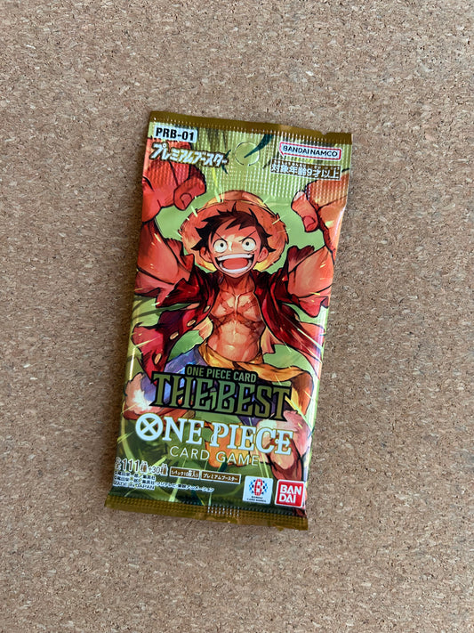 One Piece Card Game Booster Pack: The Best PRB-01 Japanese - Bandai Namco