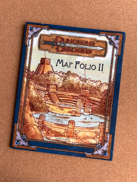 Dungeons & Dragons 3.0/3.5 - Map Folio II - WOTC Booklet (2004)