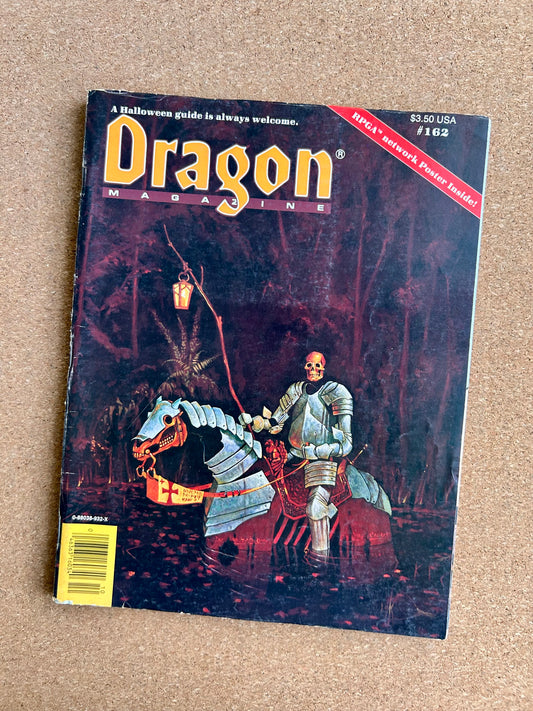 Dragon Magazine Issue #162 - TSR Magazine (October, 1990)