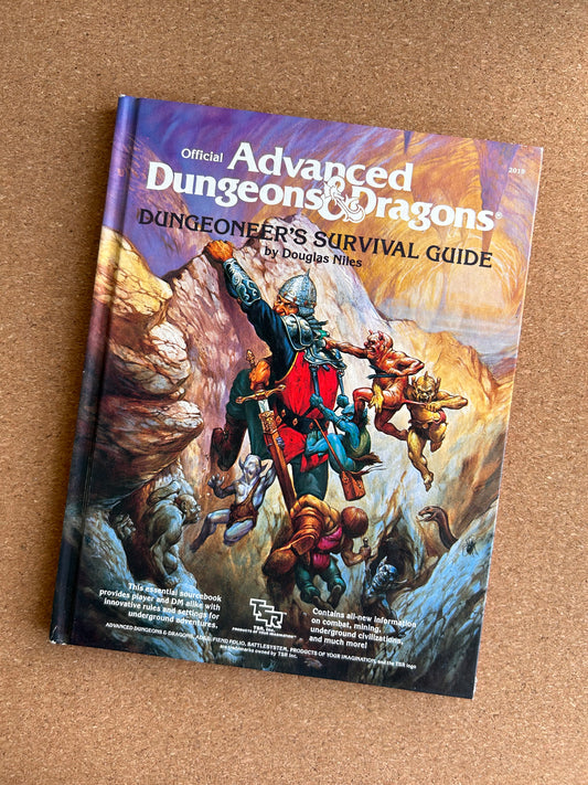 Advanced Dungeons & Dragons - Dungeoneer’s Survival Guide TSR2019 Hardcover (1986)