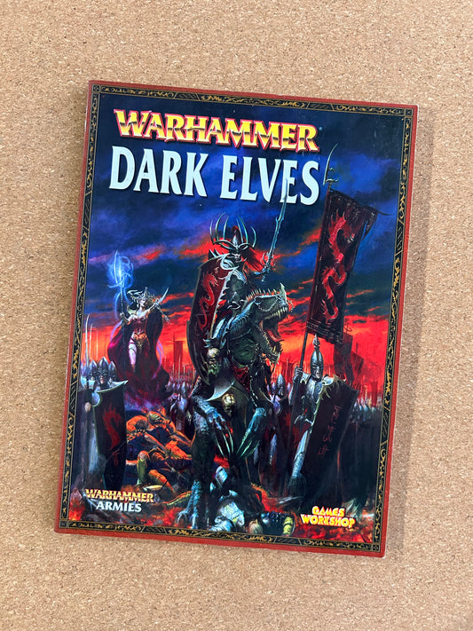 Warhammer Fantasy Armies Codex - Dark Elves - Games Workshop Paperback (2008)