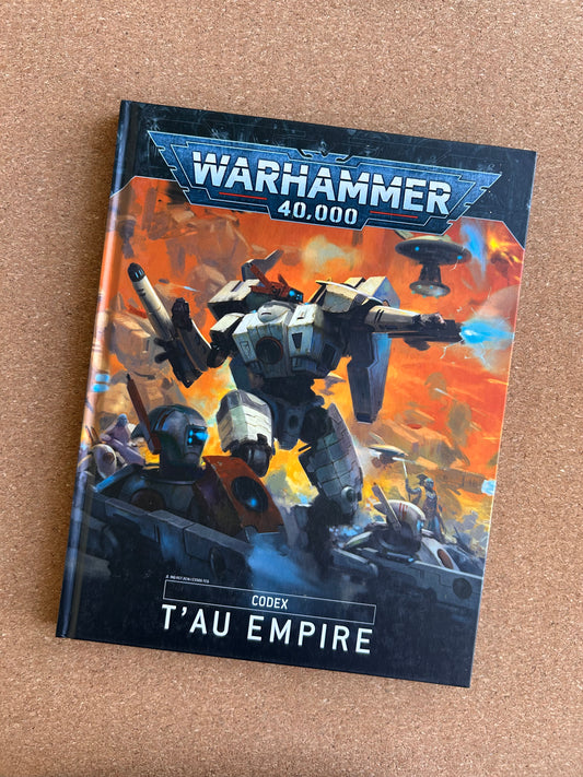Warhammer 40K 9th Edition - T’au Empire Codex - Games Workshop Hardcover (2022)