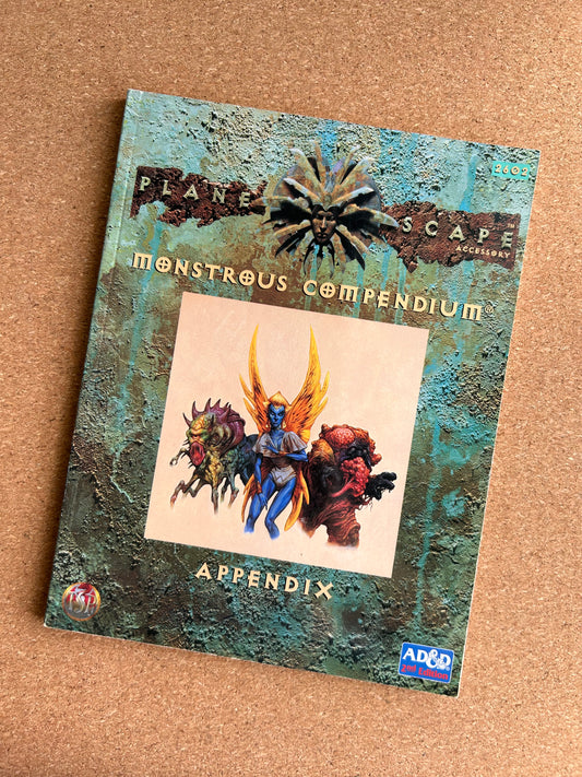 Advanced Dungeons & Dragons Planescape Accessory - Monstrous Compendium Appendix - TSR2602 Paperback (1994)