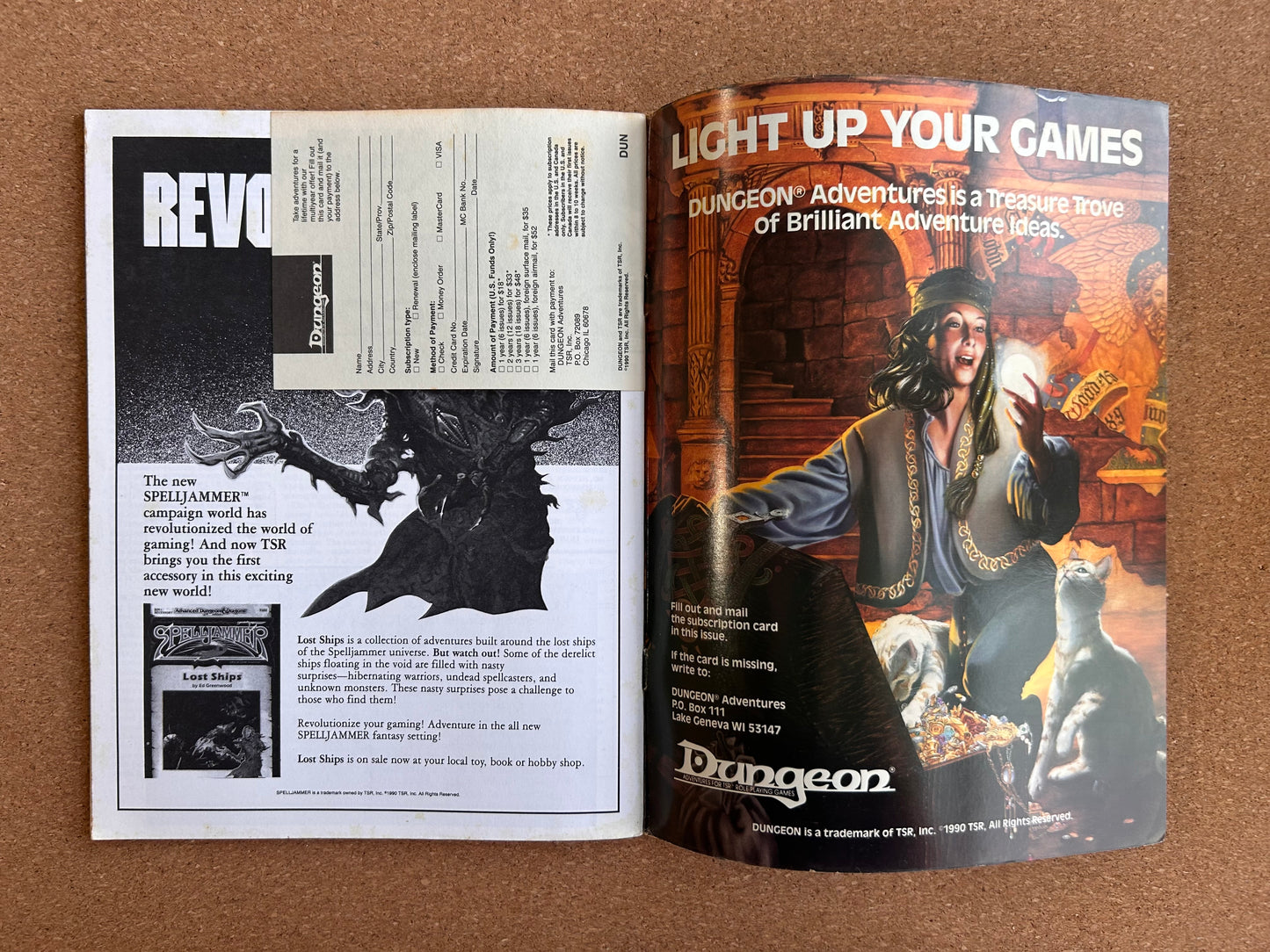 Dungeon Magazine Issue #23 - TSR Magazine (May/June, 1990)