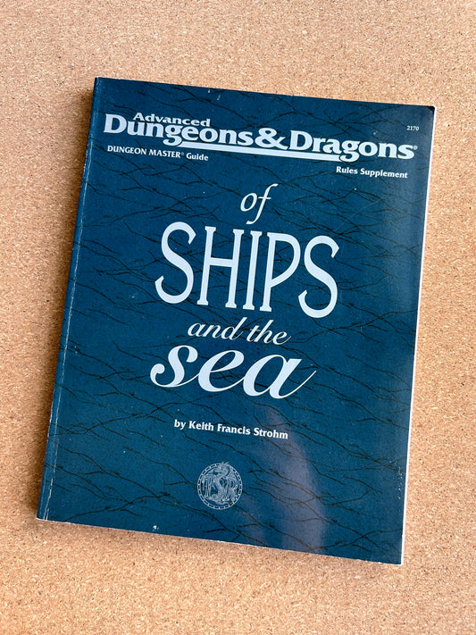 Advanced Dungeons & Dragons Rules Supplement - Of Ships and the Sea - TSR2170 - Paperback (1997)