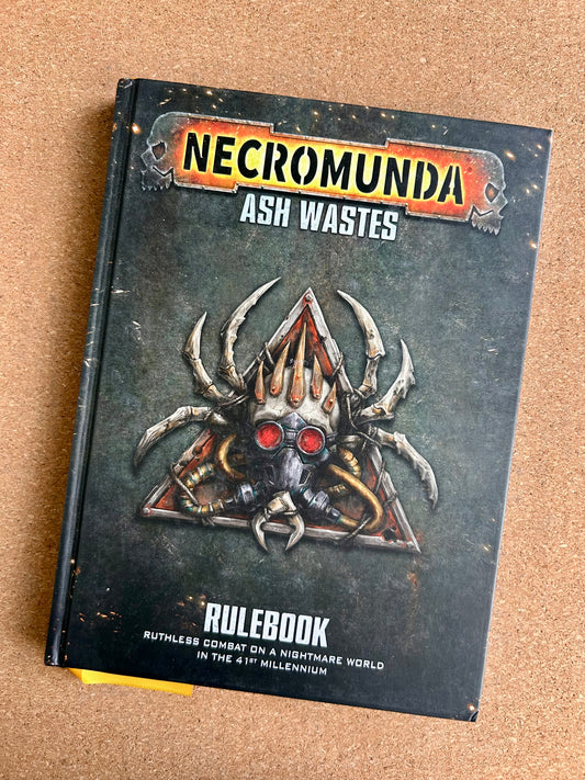 Warhammer 40K - Necromunda Ash Wastes Rulebook - Games Workshop Hardcover (2022)