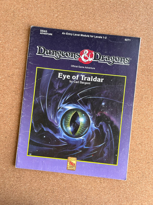 Dungeons & Dragons Adventure - Eye of Traldar - TSR9271 - Paperback (1991)
