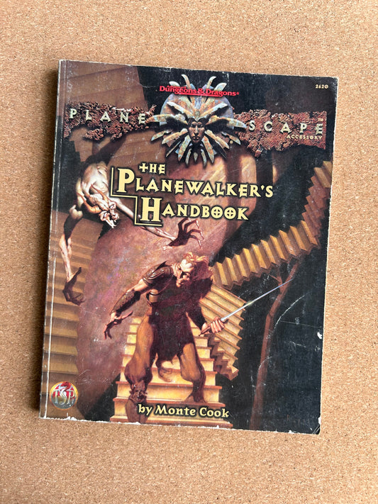 Advanced Dungeons & Dragons Plane Scape - The Planewalker’s Handbook - TSR2620 - Paperback (1996)