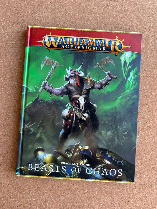 Warhammer Age of Sigmar 3rd Edition - Chaos Battletome Beasts of Chaos - Hardcover (2023)