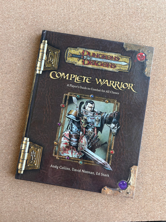 Dungeons & Dragons 3.0/3.5 - Complete Warrior - WOTC Hardcover (2003)