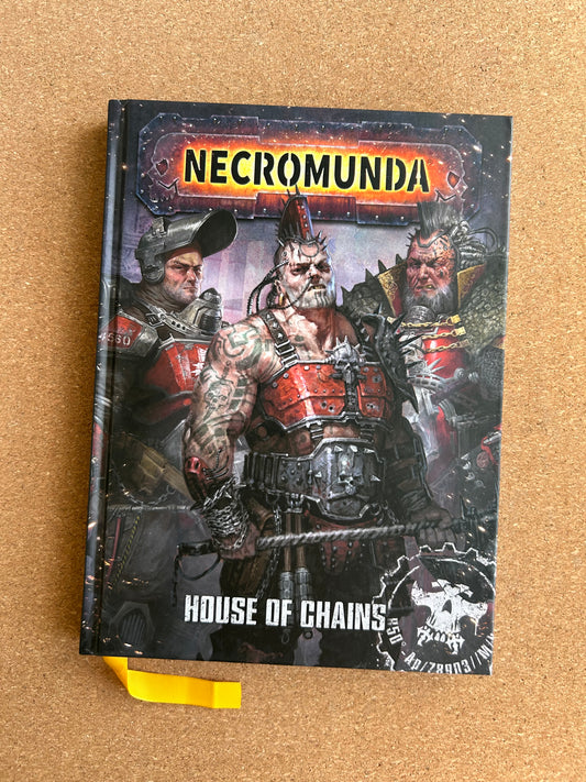 Warhammer 40K - Necromunda House of Chains - Games Workshop Hardcover (2020)