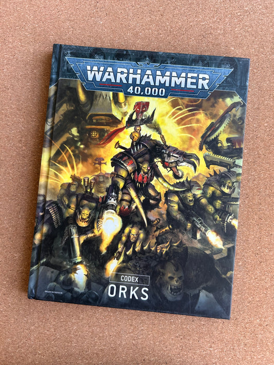 Warhammer 40K 9th Edition - Orks Codex - Hardcover (2021)