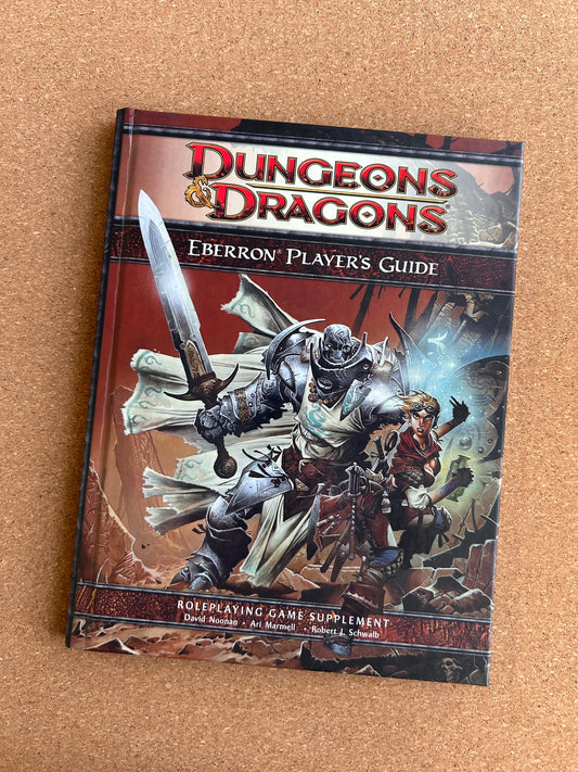 Dungeons & Dragons 4th Edition - Eberron Player’s Guide - WOTC Hardcover (2009)